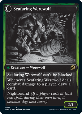 Suspicious Stowaway // Seafaring Werewolf [Innistrad: Double Feature] | I Want That Stuff Brandon