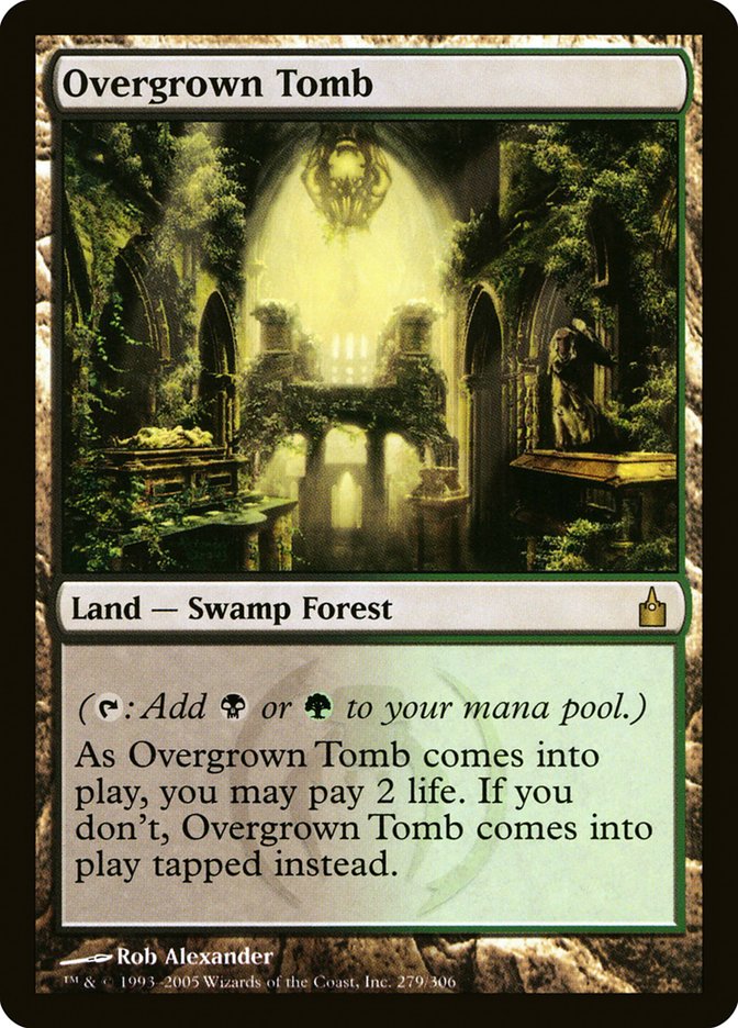 Overgrown Tomb [Ravnica: City of Guilds] | I Want That Stuff Brandon