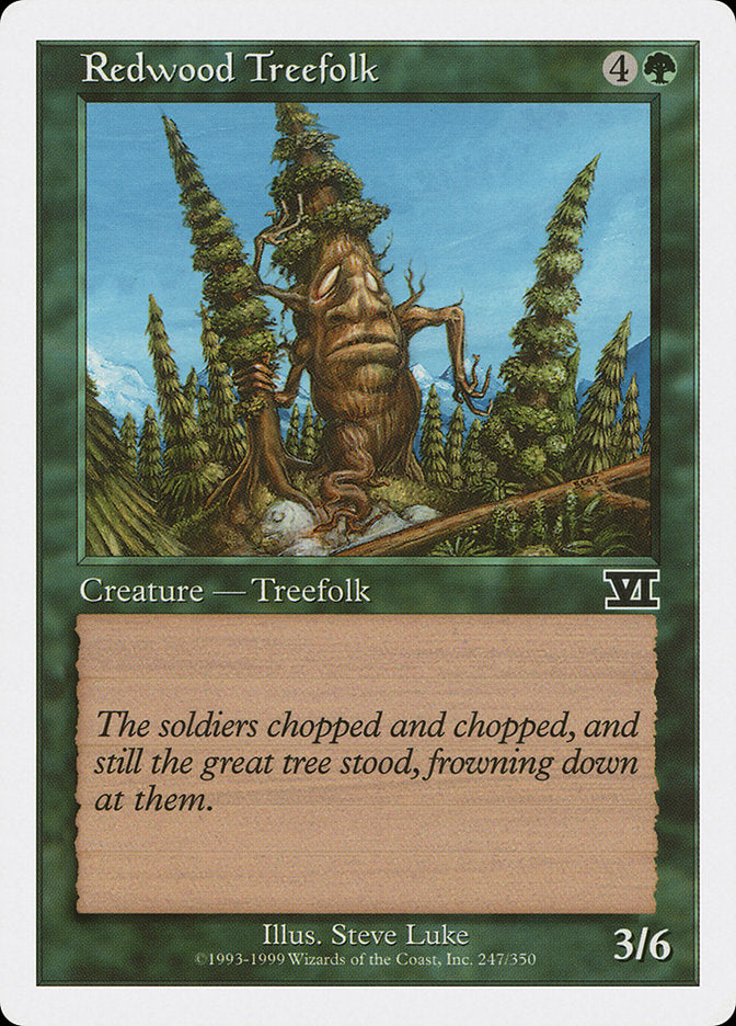 Redwood Treefolk [Classic Sixth Edition] | I Want That Stuff Brandon