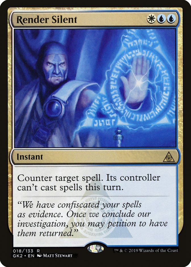 Render Silent [Ravnica Allegiance Guild Kit] | I Want That Stuff Brandon