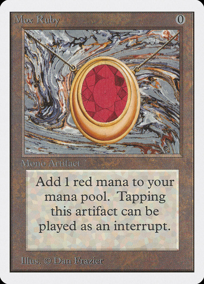 Mox Ruby [Unlimited Edition] | I Want That Stuff Brandon