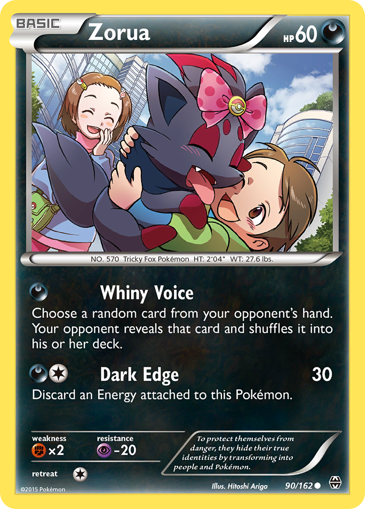 Zorua (90/162) [XY: BREAKthrough] | I Want That Stuff Brandon