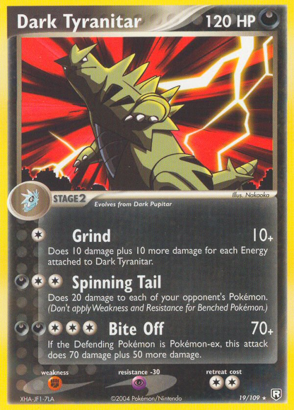 Dark Tyranitar (19/109) [EX: Team Rocket Returns] | I Want That Stuff Brandon