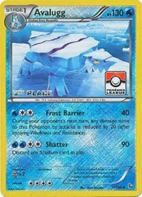 Avalugg (31/106) (League Promo 2nd Place) [XY: Flashfire] | I Want That Stuff Brandon