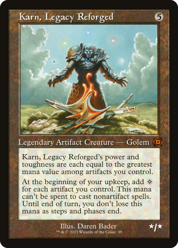 Karn, Legacy Reforged (Retro) [March of the Machine: The Aftermath] | I Want That Stuff Brandon