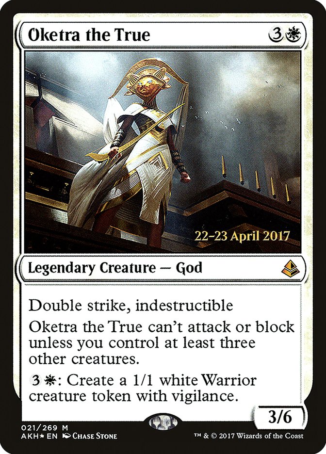 Oketra the True [Amonkhet Prerelease Promos] | I Want That Stuff Brandon