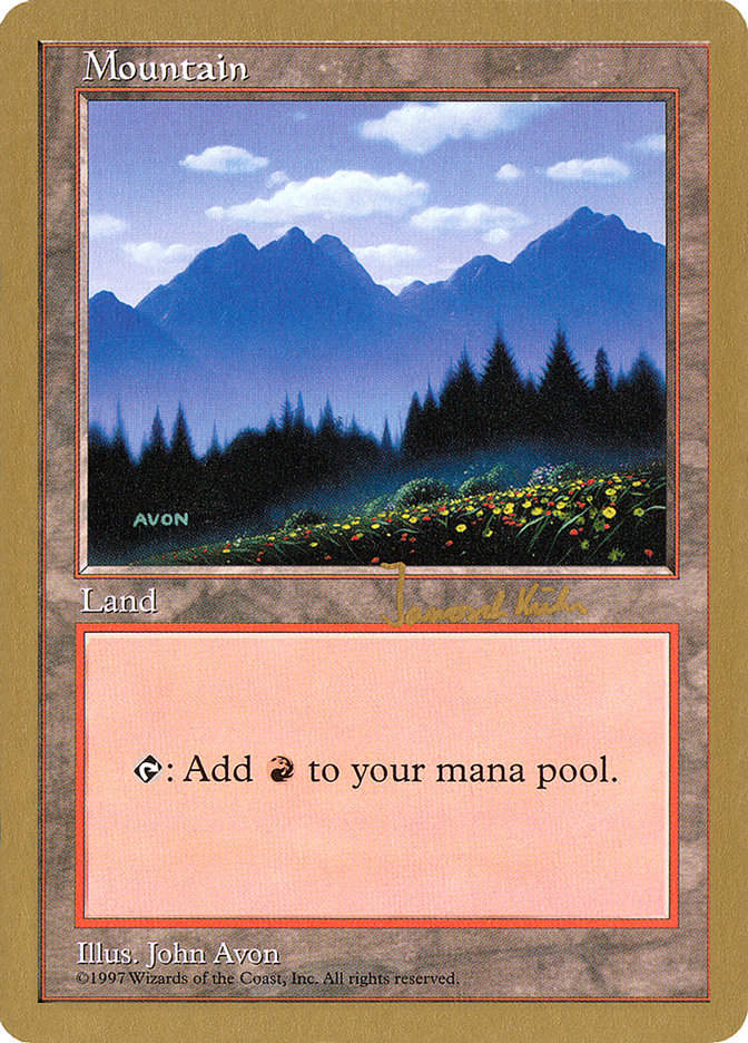 Mountain (jk445) (Janosch Kuhn) [World Championship Decks 1997] | I Want That Stuff Brandon