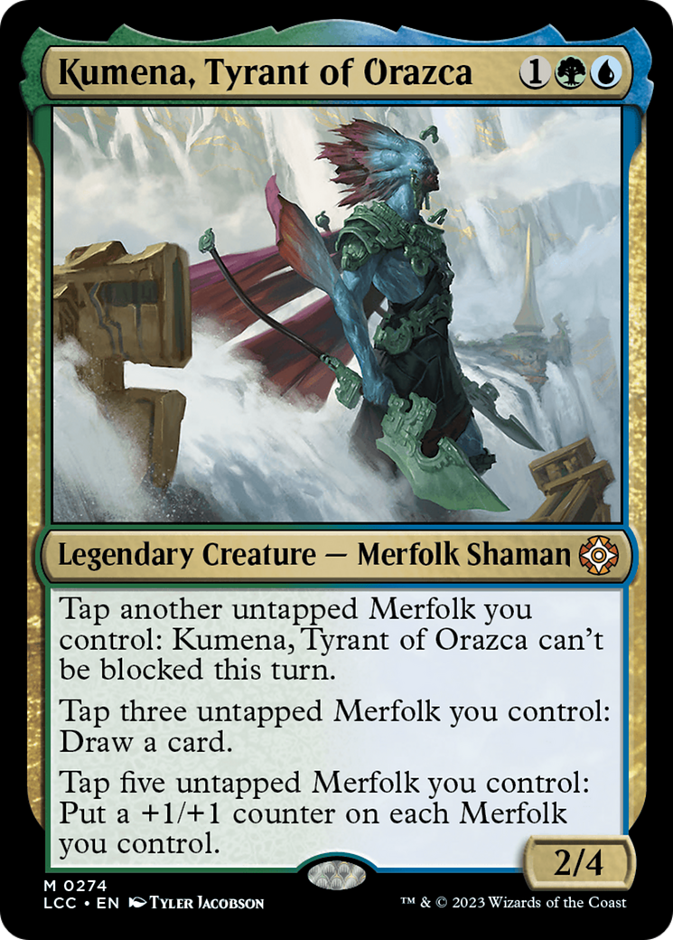 Kumena, Tyrant of Orazca [The Lost Caverns of Ixalan Commander] | I Want That Stuff Brandon