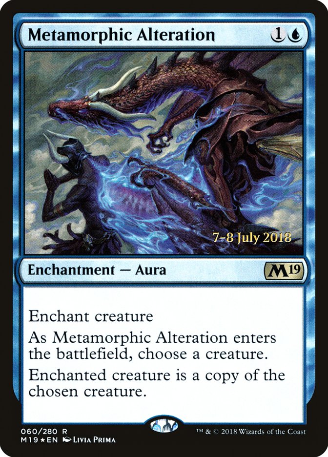 Metamorphic Alteration [Core Set 2019 Prerelease Promos] | I Want That Stuff Brandon