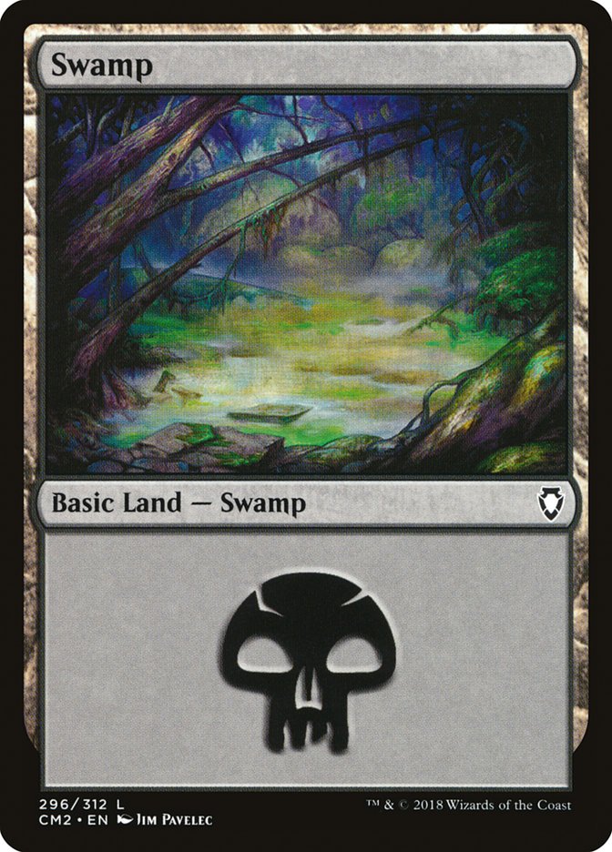 Swamp (296) [Commander Anthology Volume II] | I Want That Stuff Brandon