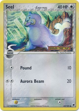 Seel (62/101) (Delta Species) (Stamped) [EX: Dragon Frontiers] | I Want That Stuff Brandon