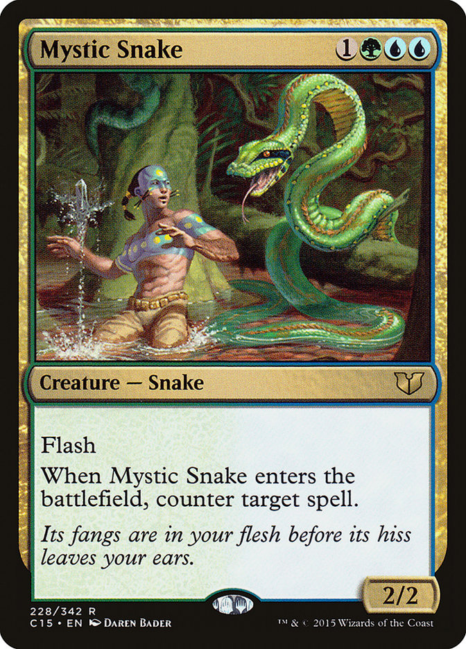 Mystic Snake [Commander 2015] | I Want That Stuff Brandon