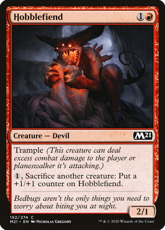 Hobblefiend [Core Set 2021] | I Want That Stuff Brandon