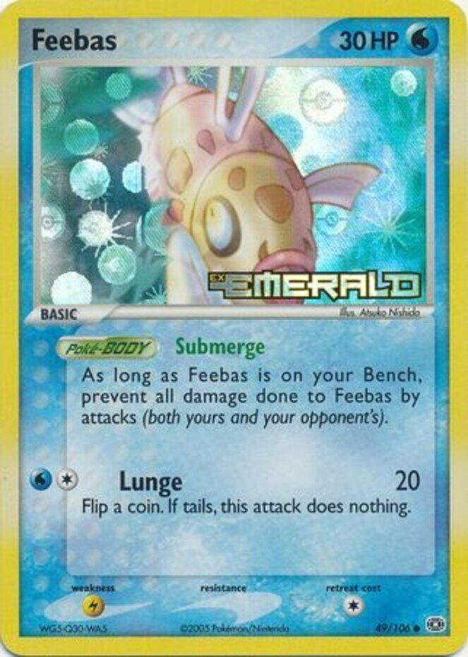 Feebas (49/106) (Stamped) [EX: Emerald] | I Want That Stuff Brandon