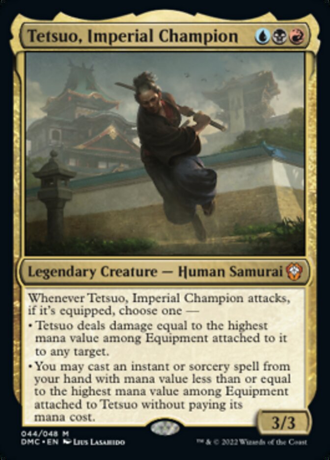 Tetsuo, Imperial Champion [Dominaria United Commander] | I Want That Stuff Brandon