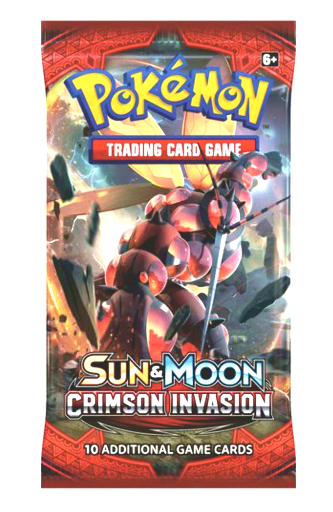 Sun & Moon: Crimson Invasion - Booster Pack | I Want That Stuff Brandon
