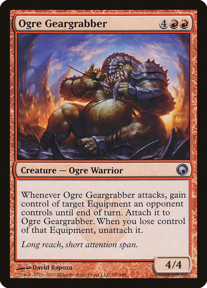 Ogre Geargrabber [Scars of Mirrodin] | I Want That Stuff Brandon