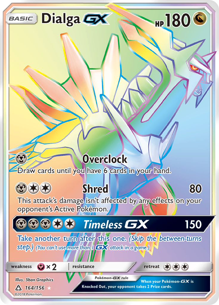 Dialga GX (164/156) [Sun & Moon: Ultra Prism] | I Want That Stuff Brandon