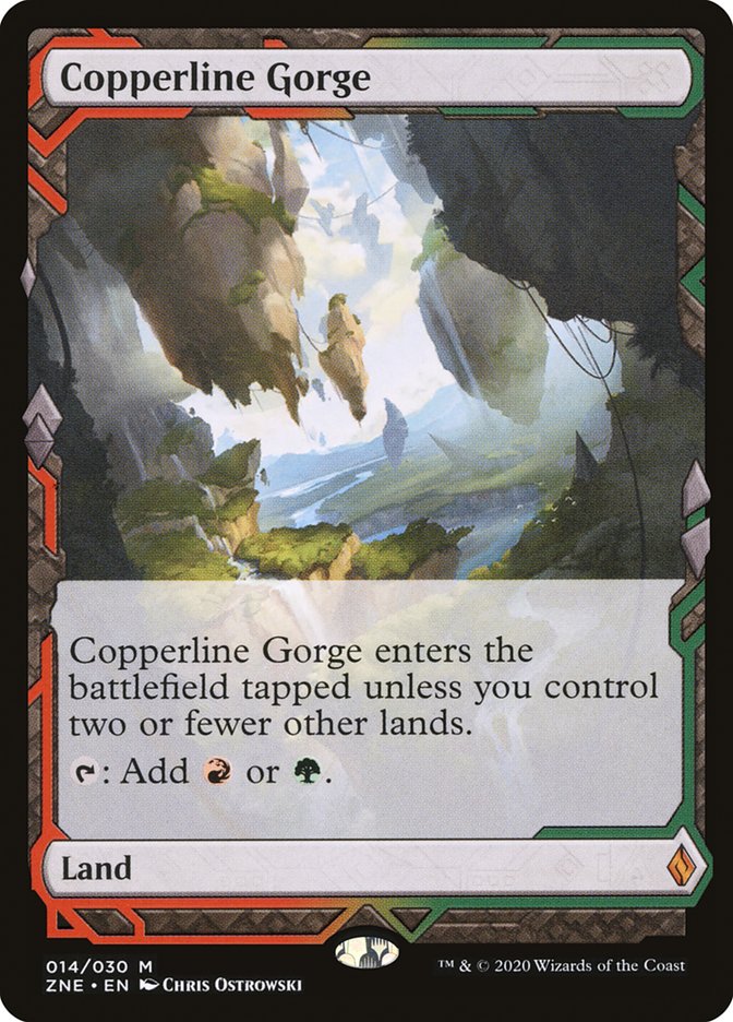 Copperline Gorge (Expeditions) [Zendikar Rising Expeditions] | I Want That Stuff Brandon