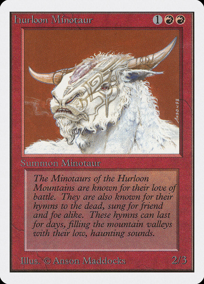 Hurloon Minotaur [Unlimited Edition] | I Want That Stuff Brandon