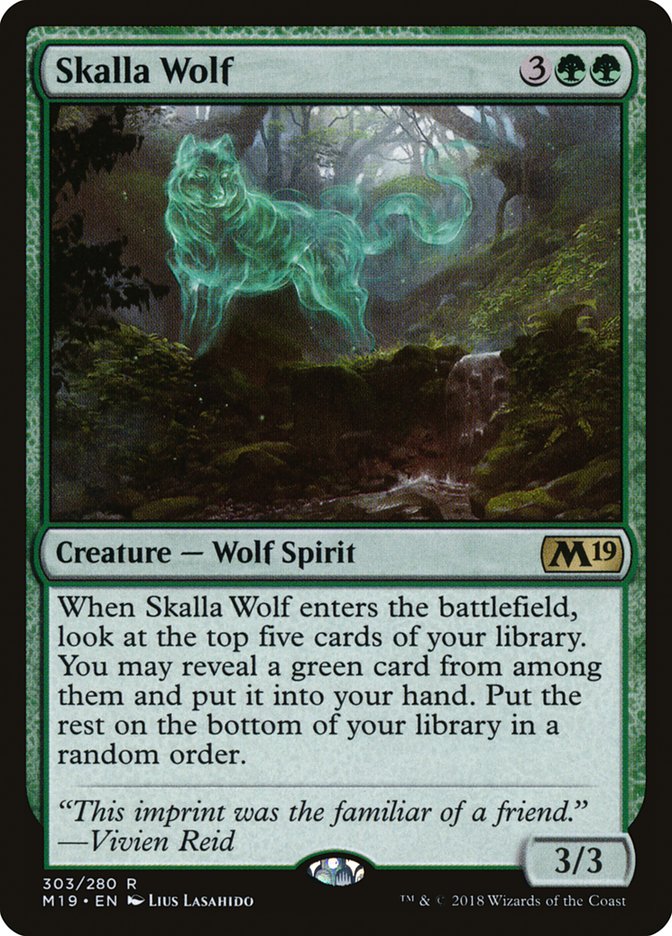 Skalla Wolf [Core Set 2019] | I Want That Stuff Brandon