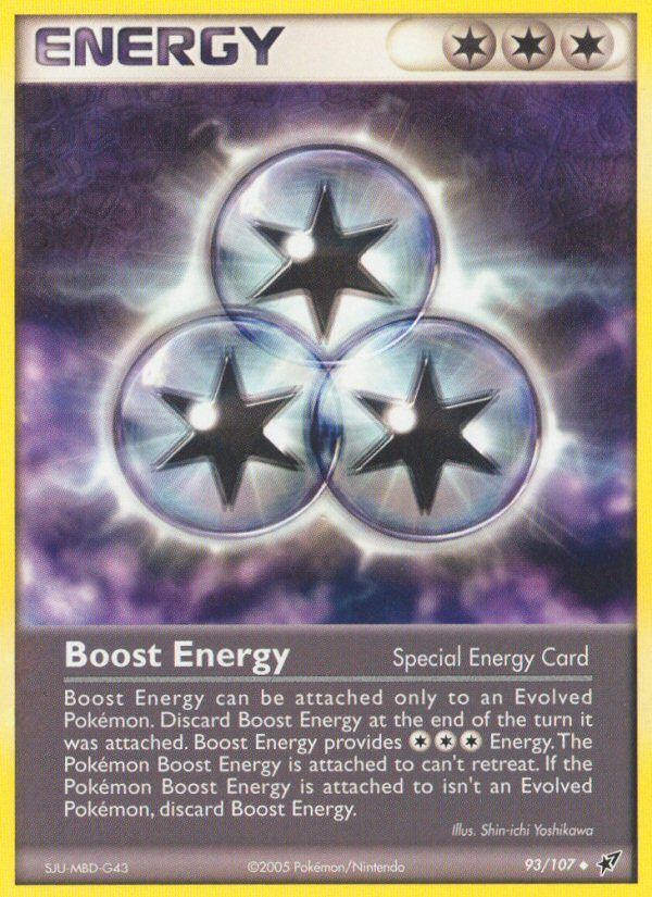 Boost Energy (93/107) [EX: Deoxys] | I Want That Stuff Brandon