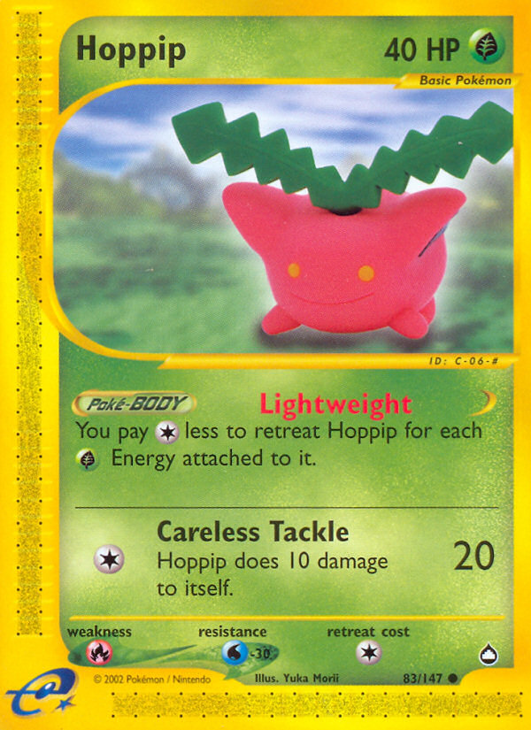 Hoppip (83/147) [Aquapolis] | I Want That Stuff Brandon