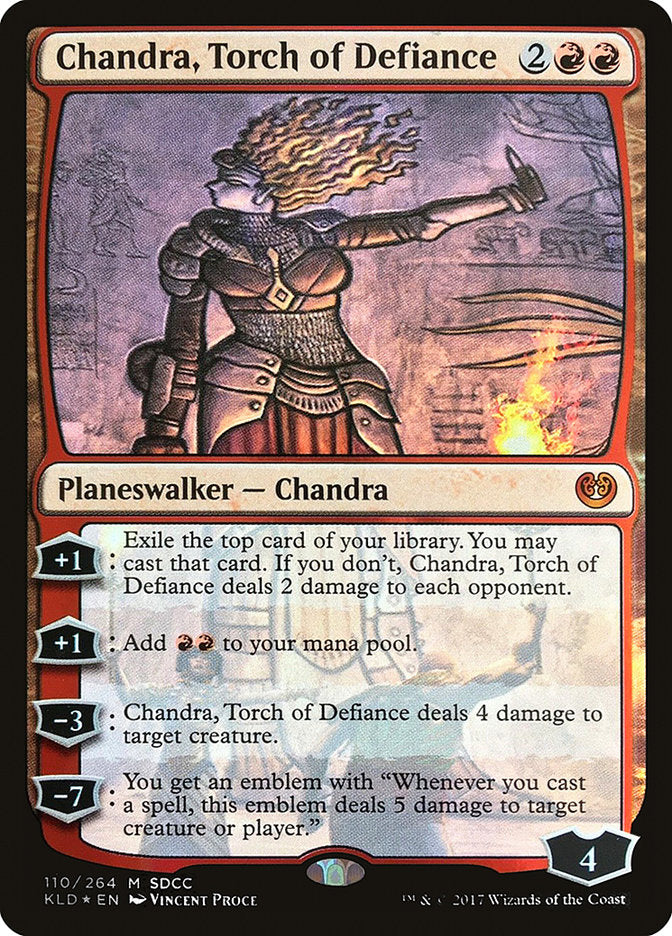 Chandra, Torch of Defiance [San Diego Comic-Con 2017] | I Want That Stuff Brandon