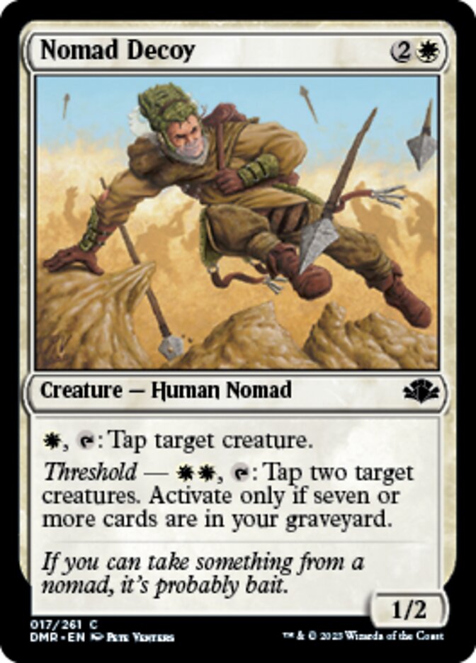 Nomad Decoy [Dominaria Remastered] | I Want That Stuff Brandon