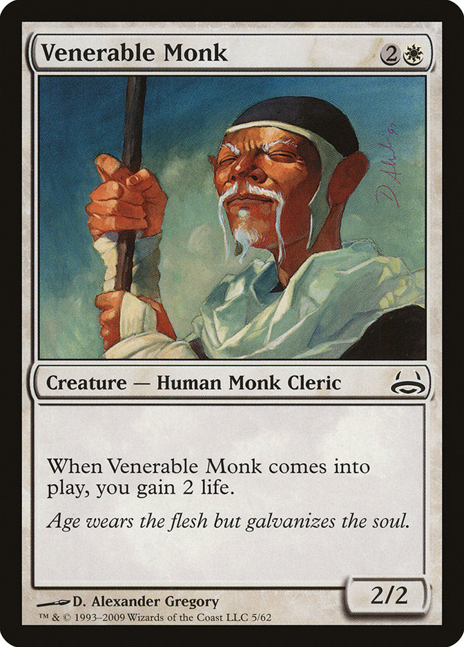 Venerable Monk [Duel Decks: Divine vs. Demonic] | I Want That Stuff Brandon