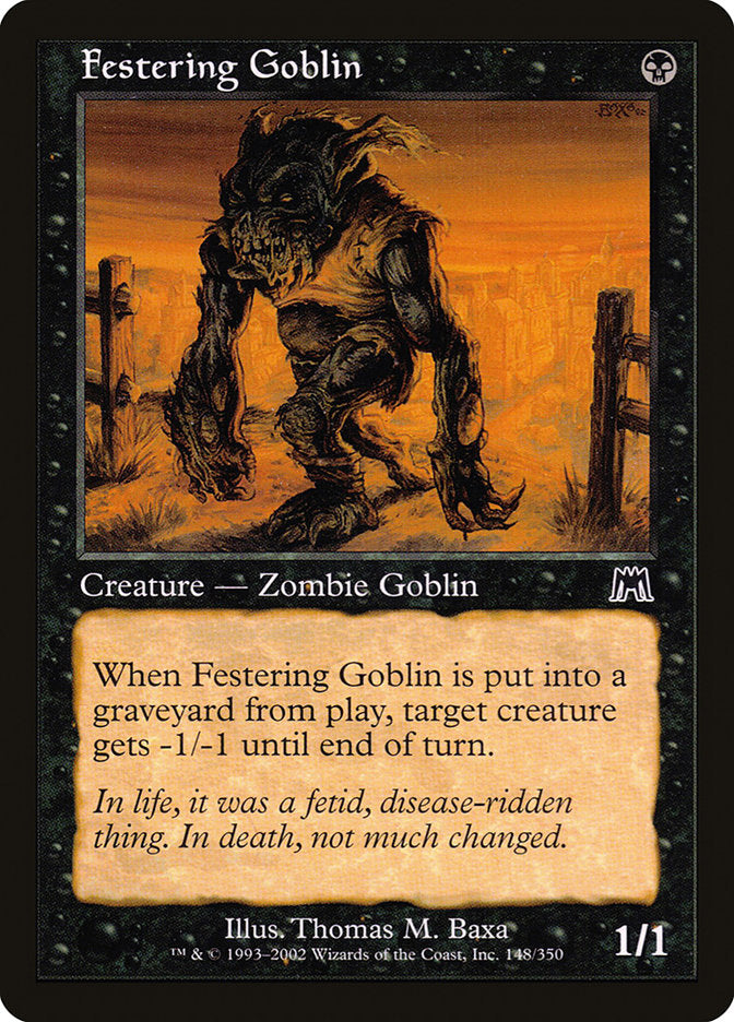 Festering Goblin [Onslaught] | I Want That Stuff Brandon