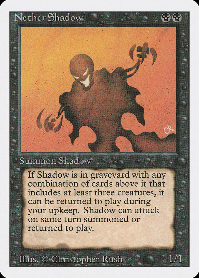 Nether Shadow [Revised Edition] | I Want That Stuff Brandon