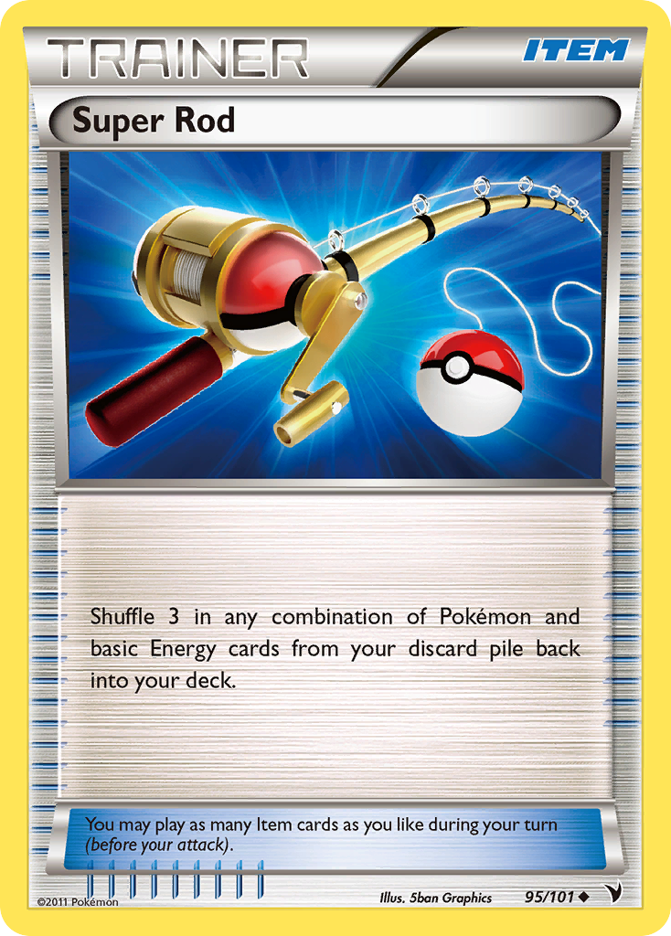Super Rod (95/101) [Black & White: Noble Victories] | I Want That Stuff Brandon