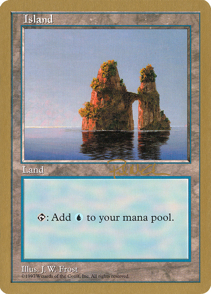 Island (pm436) (Paul McCabe) [World Championship Decks 1997] | I Want That Stuff Brandon