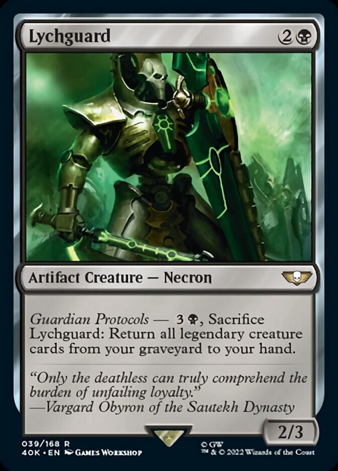 Lychguard (Surge Foil) [Warhammer 40,000] | I Want That Stuff Brandon