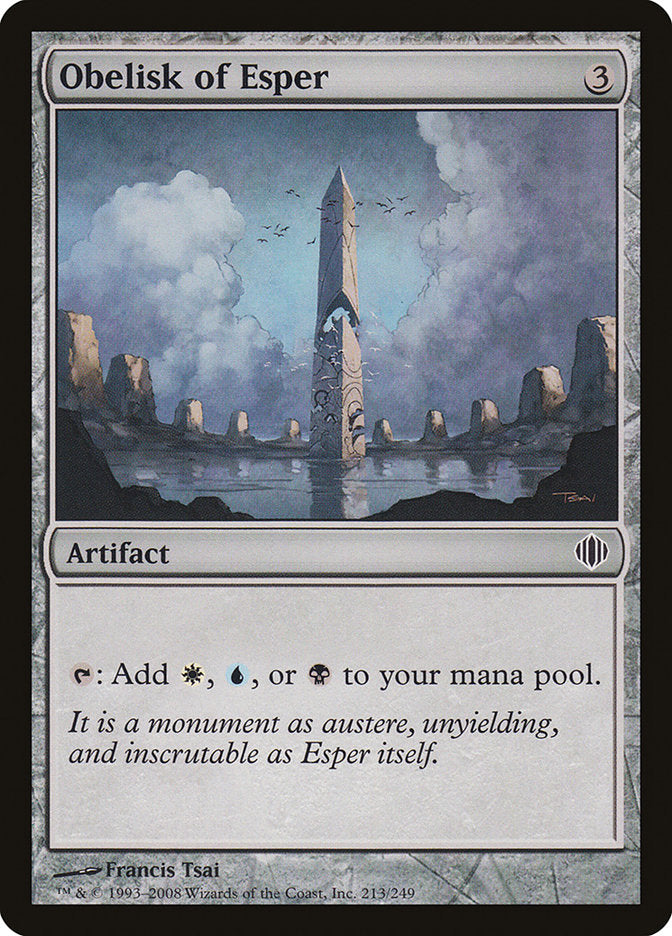 Obelisk of Esper [Shards of Alara] | I Want That Stuff Brandon