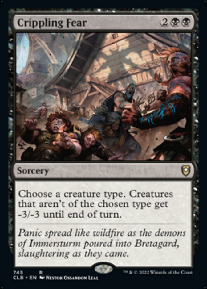 Crippling Fear [Commander Legends: Battle for Baldur's Gate] | I Want That Stuff Brandon