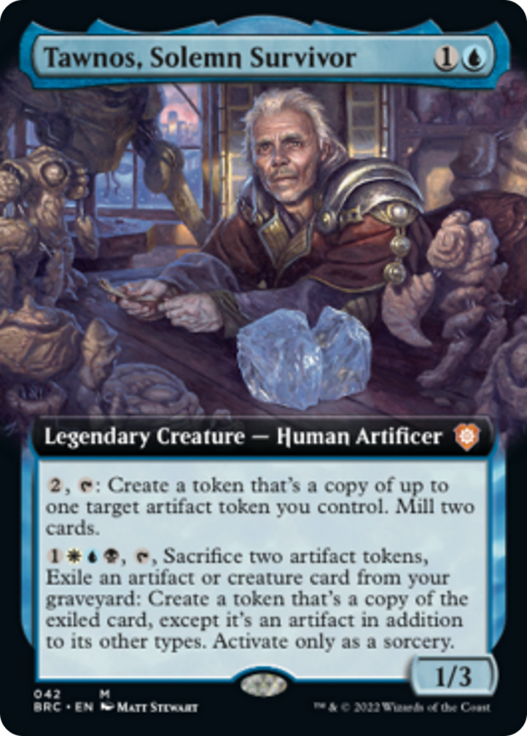 Tawnos, Solemn Survivor (Extended Art) [The Brothers' War Commander] | I Want That Stuff Brandon