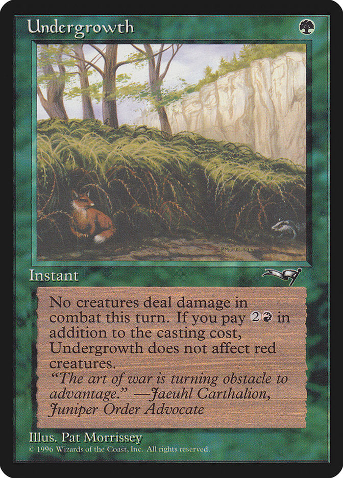 Undergrowth (Fox Art) [Alliances] | I Want That Stuff Brandon