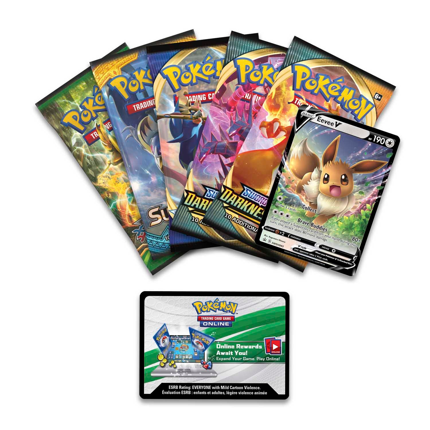 Sword & Shield - V Powers Tin (Eevee V) | I Want That Stuff Brandon
