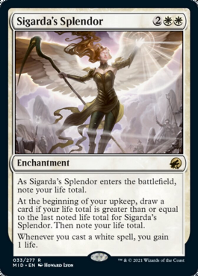 Sigarda's Splendor [Innistrad: Midnight Hunt] | I Want That Stuff Brandon