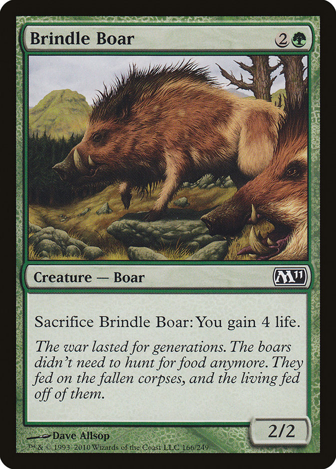 Brindle Boar [Magic 2011] | I Want That Stuff Brandon