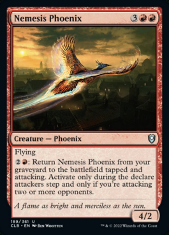 Nemesis Phoenix [Commander Legends: Battle for Baldur's Gate] | I Want That Stuff Brandon