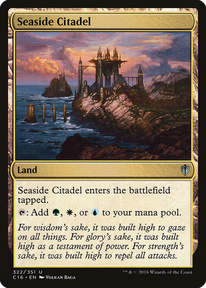 Seaside Citadel [Commander 2016] | I Want That Stuff Brandon