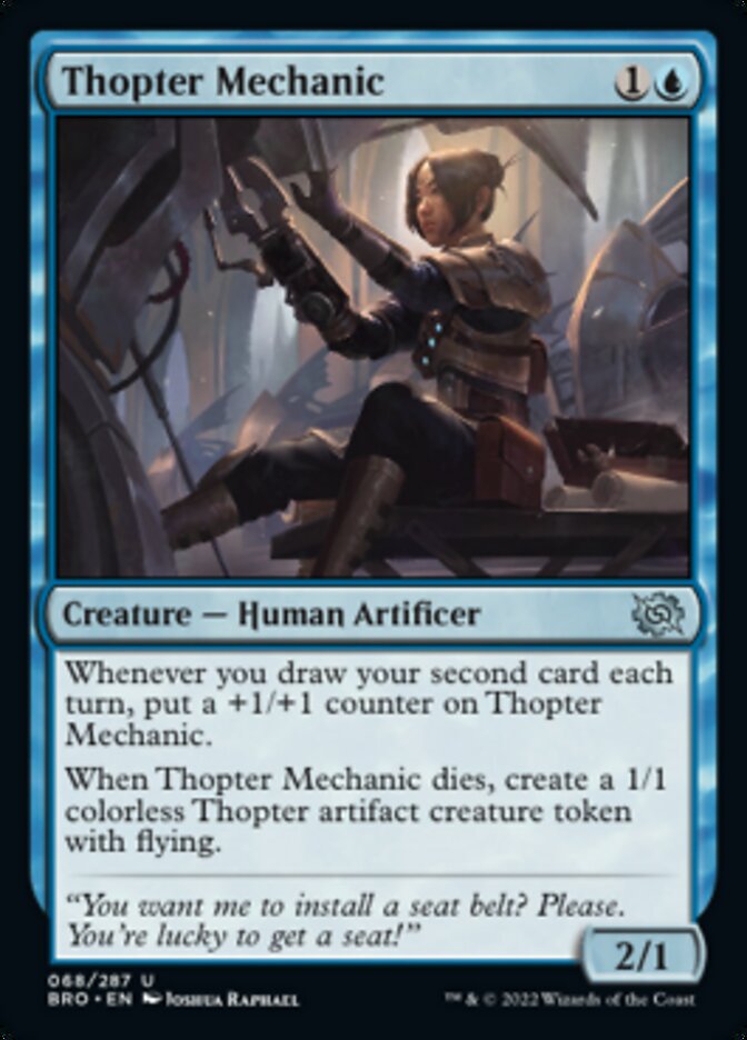 Thopter Mechanic [The Brothers' War] | I Want That Stuff Brandon
