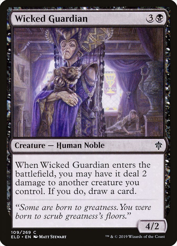 Wicked Guardian [Throne of Eldraine] | I Want That Stuff Brandon