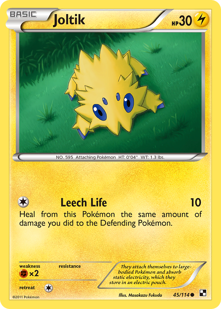 Joltik (45/114) [Black & White: Base Set] | I Want That Stuff Brandon