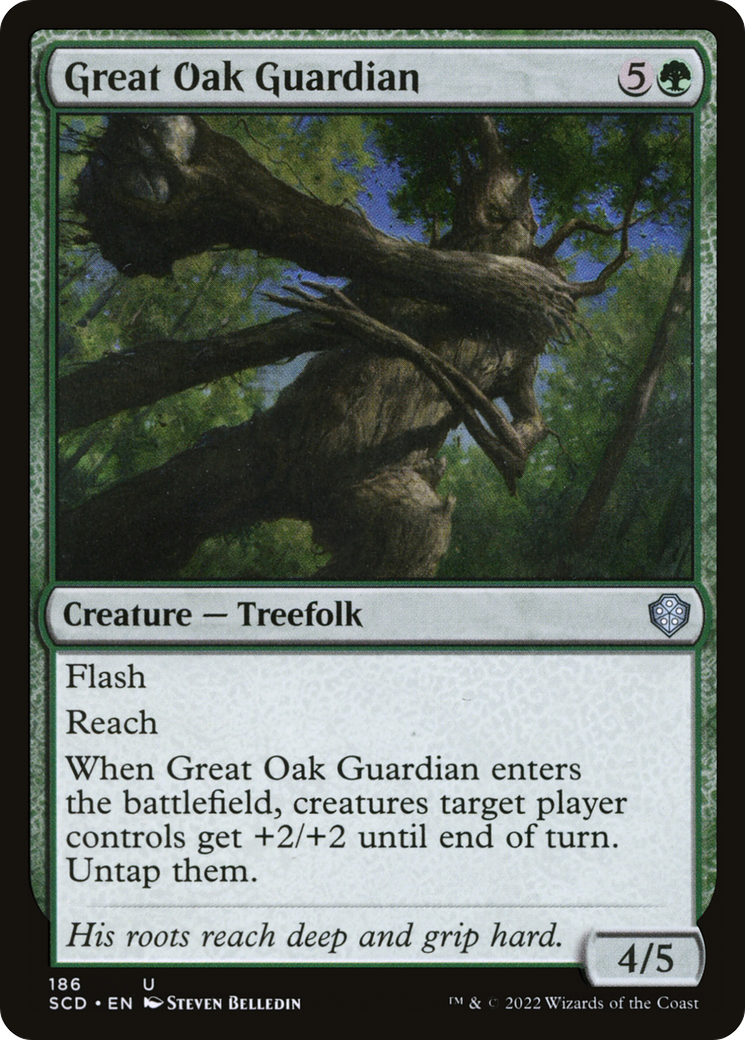 Great Oak Guardian [Starter Commander Decks] | I Want That Stuff Brandon