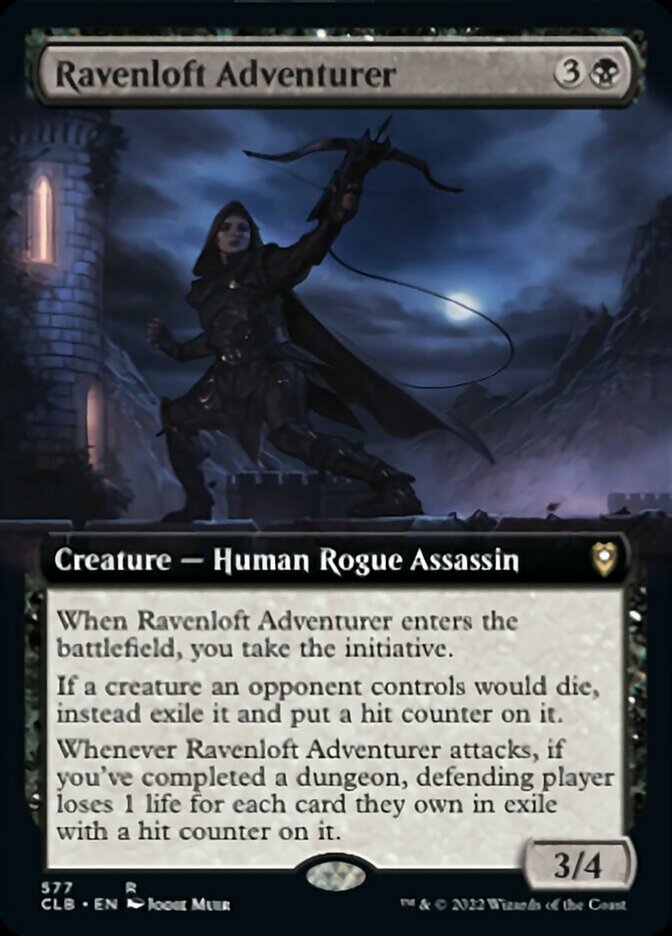 Ravenloft Adventurer (Extended Art) [Commander Legends: Battle for Baldur's Gate] | I Want That Stuff Brandon