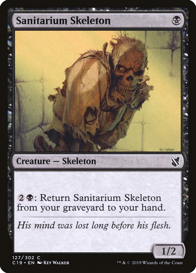 Sanitarium Skeleton [Commander 2019] | I Want That Stuff Brandon
